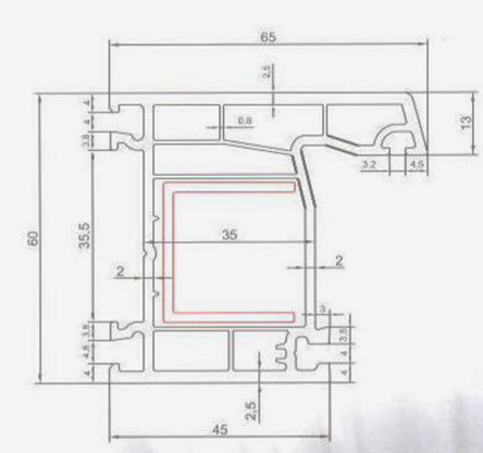 في الأردن UPVC مصنع شبابيك 